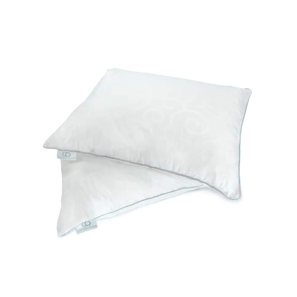 Costway Shredded Memory Foam Bed Pillows Soft Cooling Cover Standard 28 in. x  18 in. Pillows (2-Pack) HU10005 - The Home Depot