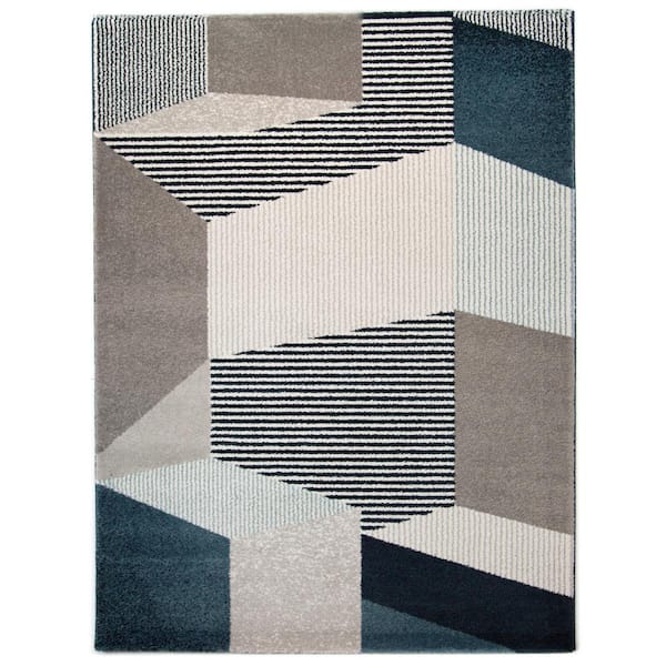 BALTA Evelina Navy 5 ft. x 7 ft. Area Rug