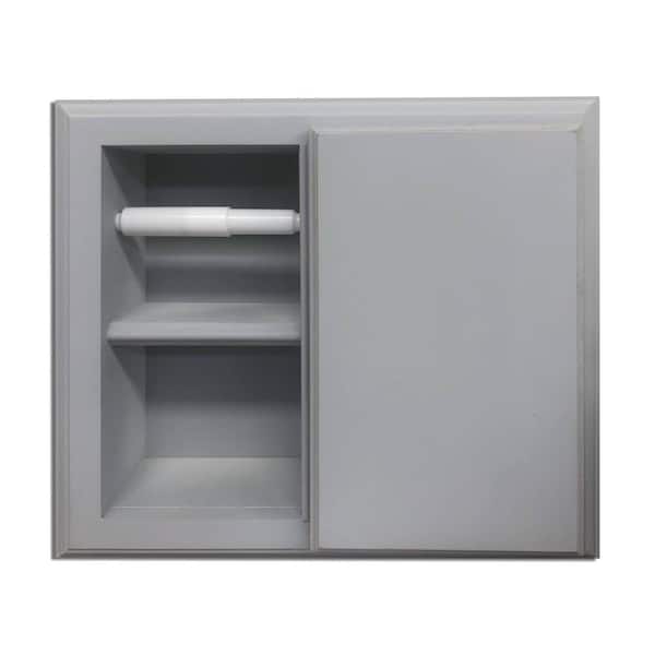 WG Wood Products Hawthorn Recessed Double Toilet Paper