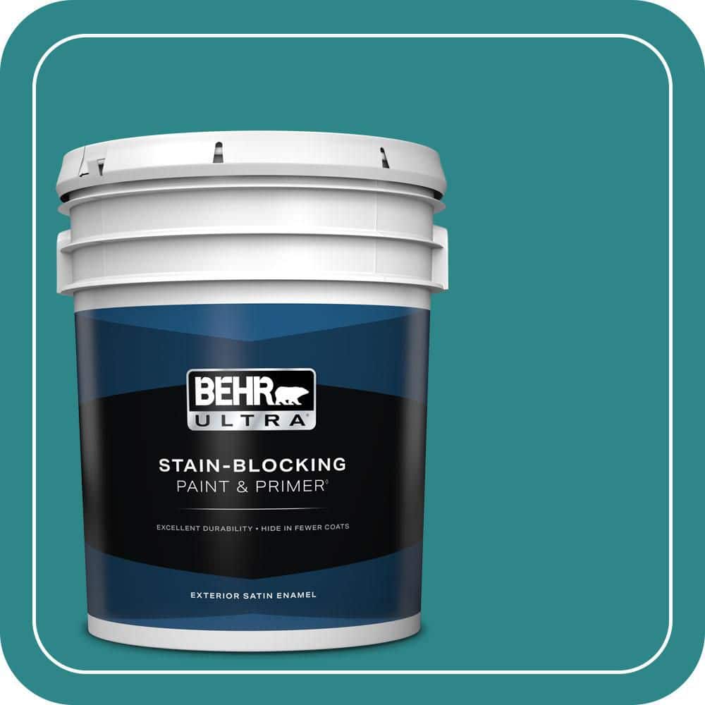5 gal. #M460-6 Thai Teal Satin Enamel Exterior Paint & Primer price history on PriceWatchPro