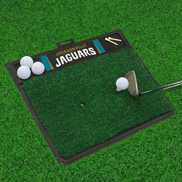 FANMATS NFL - Jacksonville Jaguars Golf Hitting Mat 20 in. x 17 in