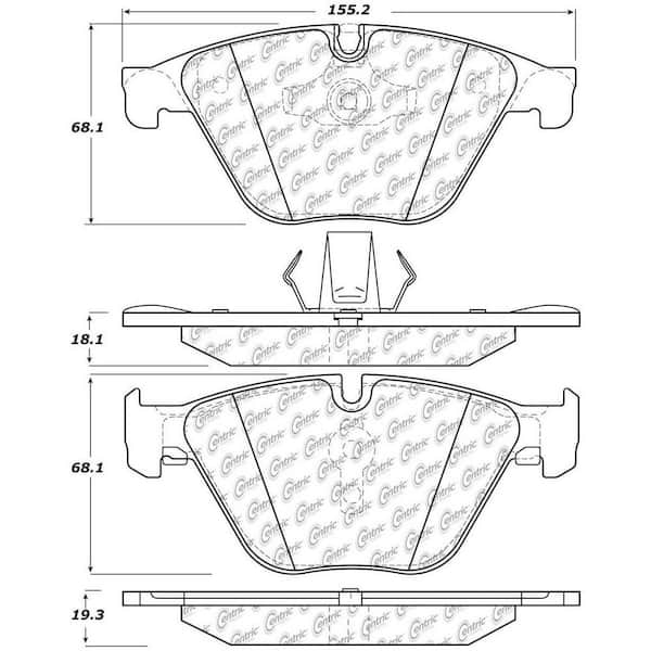 Centric Parts Disc Brake Pad Set