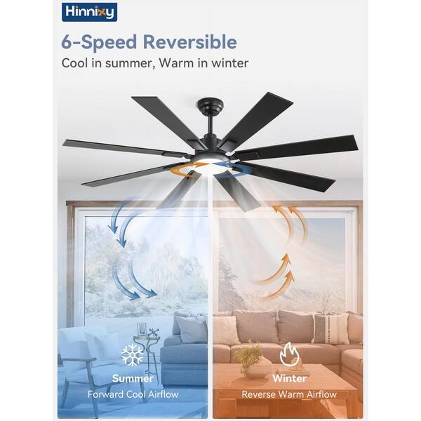 23NF52276HumpbackWPChukkaグレーブラックメンズ JAZAVA 52 in. Indoor Black and Chrome Standard Ceiling Fan