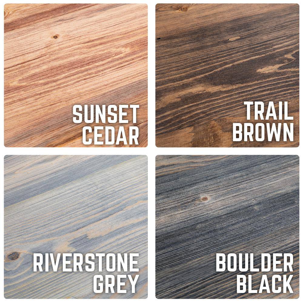 Riverstone Grey Reclaimed Wood 48" Console Tabletop