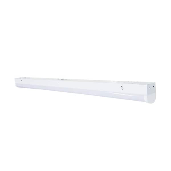 Nuvo Lighting 4 ft. 175-Watt Equivalent Integrated LED White Strip Light Fixture, 3500K/4000K/5000K