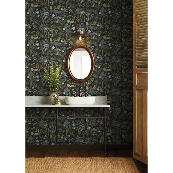 60.75 sq. ft. Juniper Forest Wallpaper