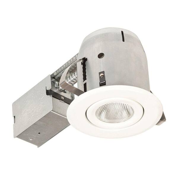 Globe Electric 5 in. White Recessed Light Fixture