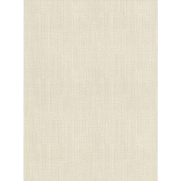 Warner Greek Beige Key Beige Wallpaper Sample