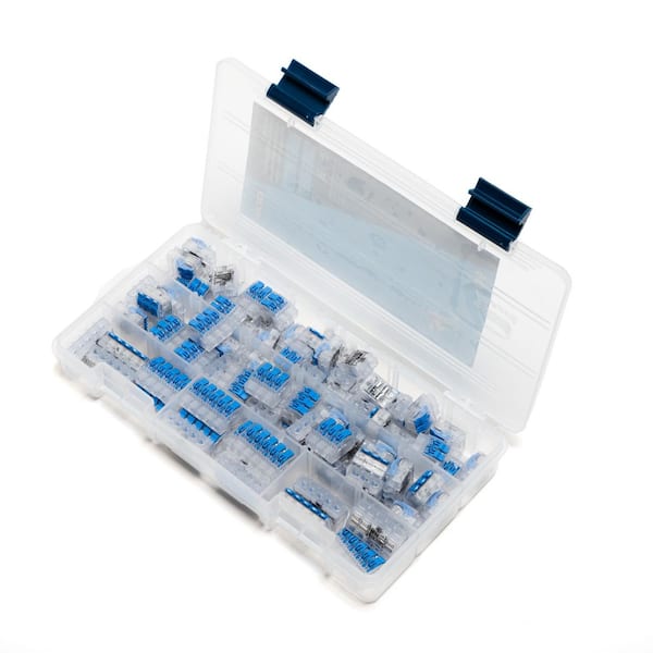 IDEAL In-Sure 12 AWG Lever Connector Kit, 90-Pieces 30-1012 - The