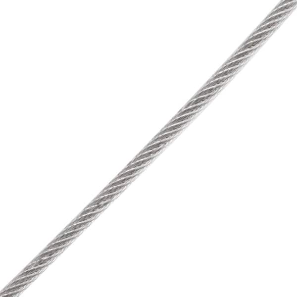 YXXSDP Silver Bendable Craft Wire, Metal Steel Wire Rope Galvanized Solid  Wire, 6 8 10 12 24 28 30 Gauge Sculpting Wire Rolls, for Outdoor