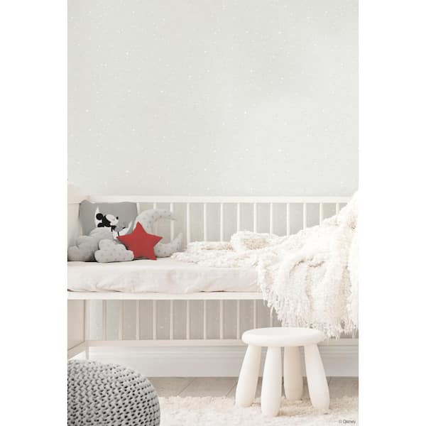 56 sq. ft. Disney Mickey Mouse Star Wallpaper
