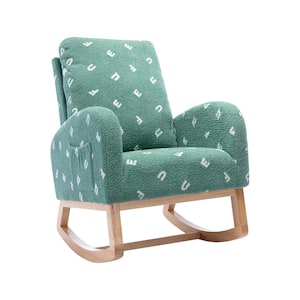 green nursing chair