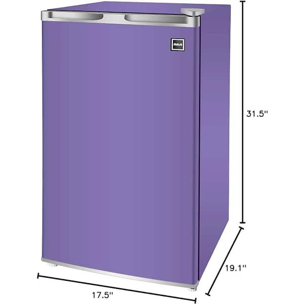 RCA 3.2 cu. ft. Mini Refrigerator in Purple without Freezer