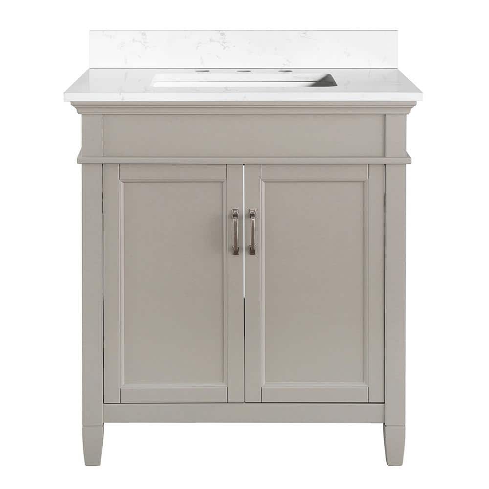 Home Decorators Collection Ashburn 31 in. W x 22 in. D Bath Vanity in