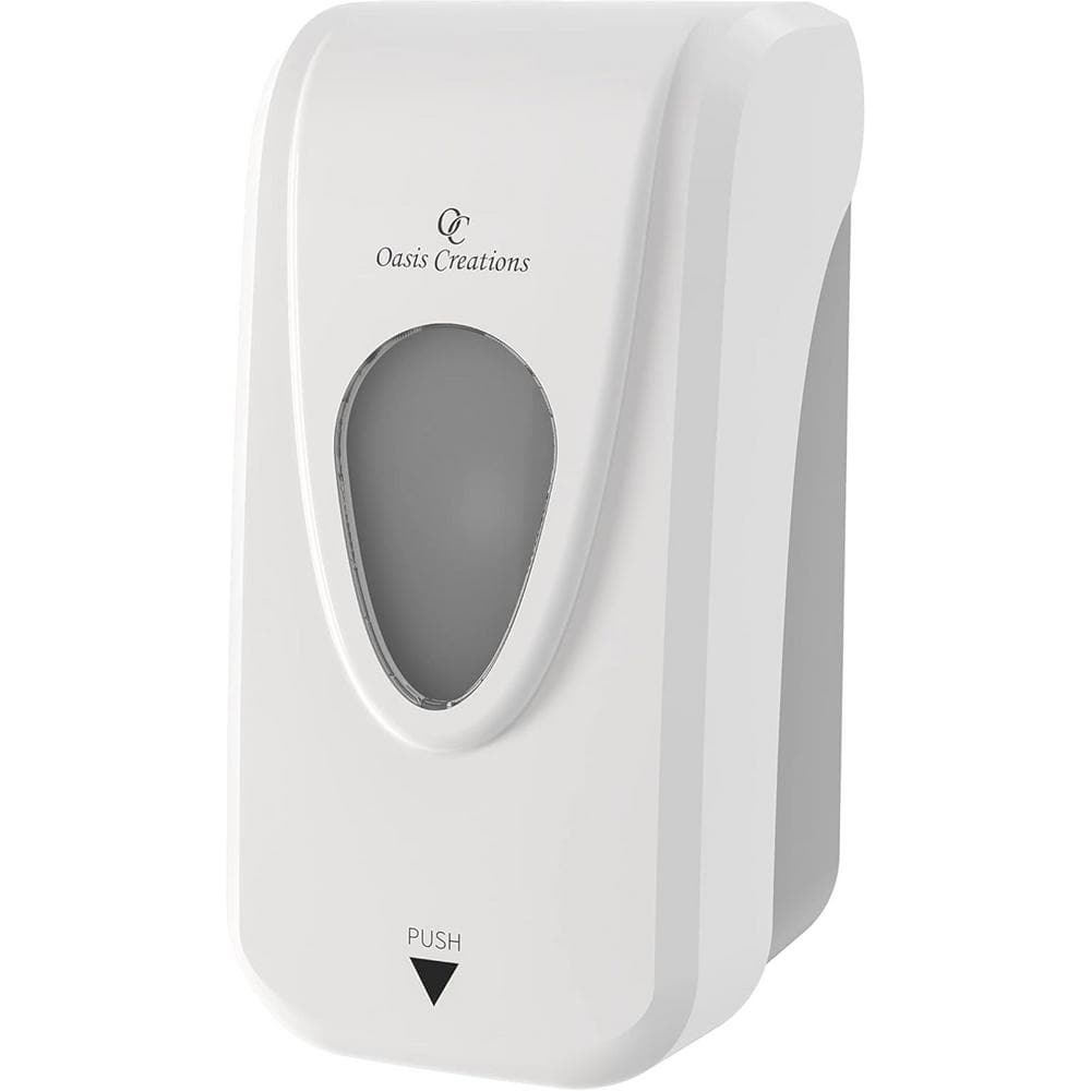 33 Oz. Wall Mounted Soap and Hand Sanitizer Dispenser with 1000ml Capacity 
