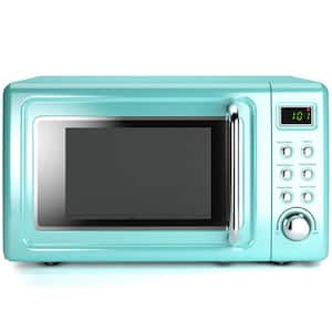 Retro 0.7 Cubic Foot 700-Watt Countertop Microwave Oven - Aqua — Nostalgia  Products