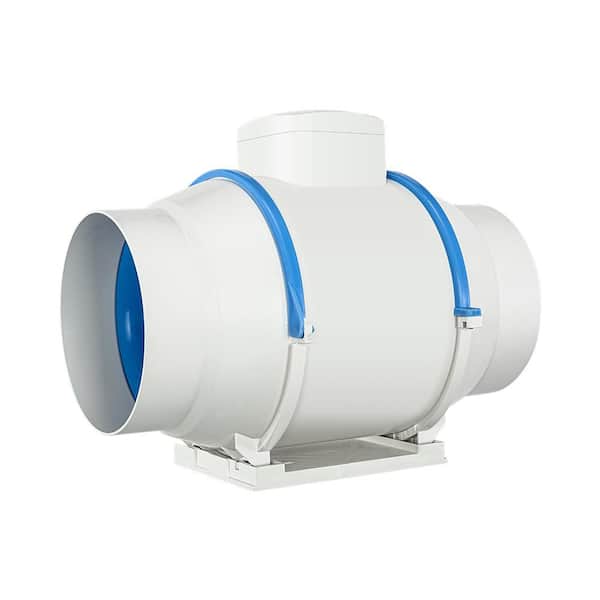 8 in. Inline Duct Fan 577 CFM HVAC Exhaust Blower, Exhaust Ventilation with AC Motor