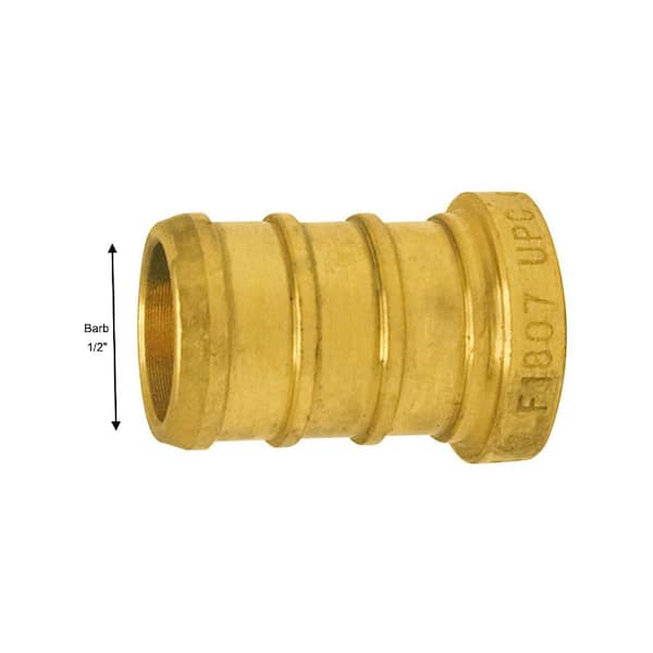 Brass Crimp Fittings LEAD-FREE 100 1/2" PEX Plugs 