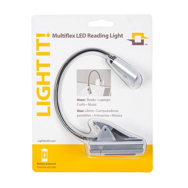Ming's Mark 12V LED Reading Light Fixture - Chrome 9090112 - The Home Depot