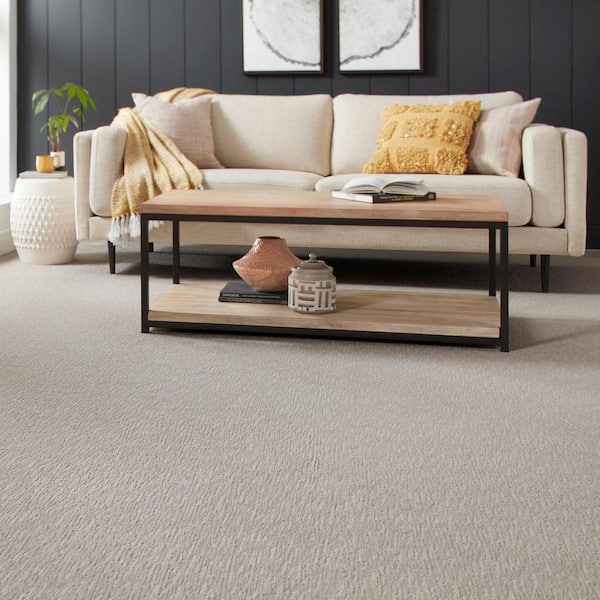 Enchantment - Aquarius - Gray 32 oz. Triexta Pattern Carpet - Installation Required