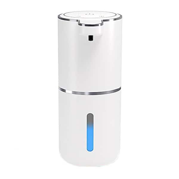 White Automatic Foaming Soap Dispenser Touchless Adjustable Wall Mounted Smart for Bathroom Kitchen 13. 5oz