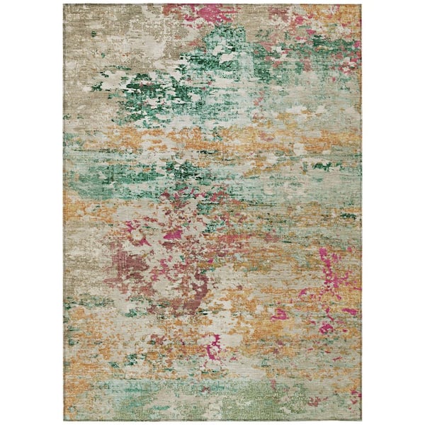 Addison Rugs Chantille Machine Washable Indoor/Outdoor Abstract ACN1830 ...