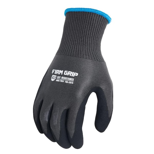 FIRM GRIP Large ANSI A2 Cut Resistant Work Gloves 63862-050 - The Home Depot