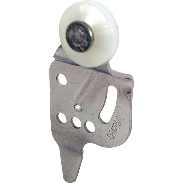 Prime-Line 1/4 in. Offset, 3/4 in. Nylon Wardrobe Door Roller, Back Panel (2-Pack)