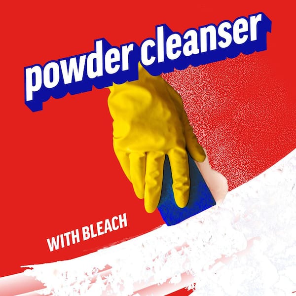 Ajax 21 oz. All Purpose Powder Cleanser with Bleach, Scratch-Free