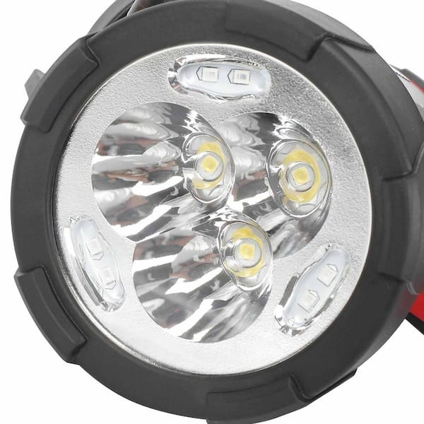 Husky - 1500 Lumens Dual Power Rechargeable Handheld Spotlight