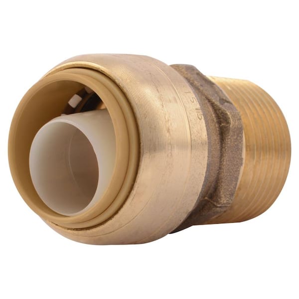 SharkBite 3/4 in. Push-to-Connect x MIP Brass Adapter Fitting