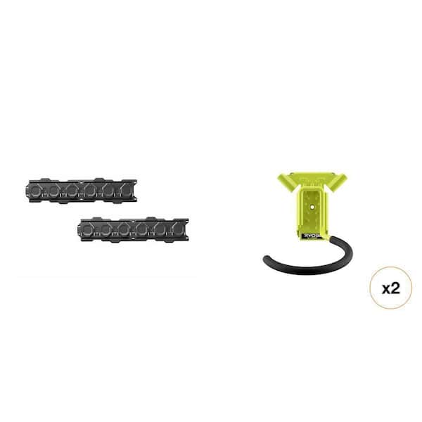LINK Bike Hook and Wall Rails Combo (2-Pack)