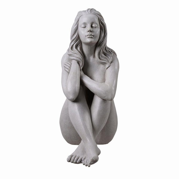 Hi-Line Gift Ltd. Thinking Lady Garden Statue