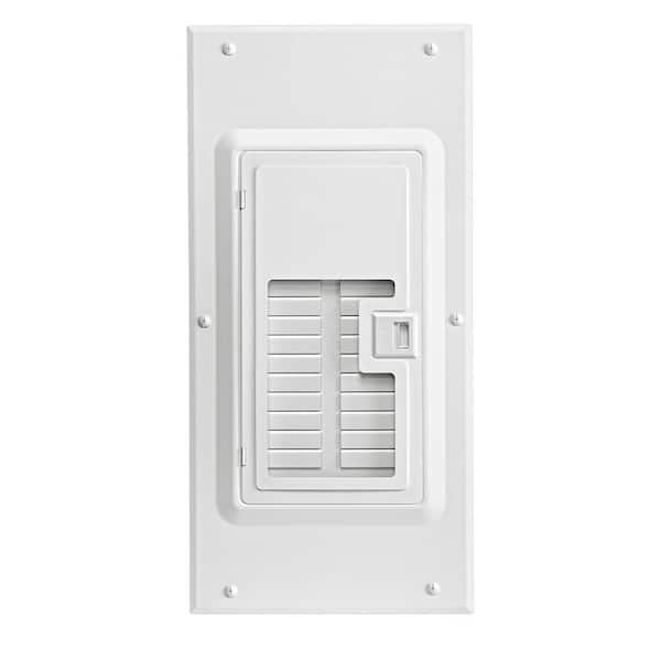Leviton NEMA 1 20-Space Indoor Load Center Cover and Door with Observation Window Flush/Surface Mount LDC20-W