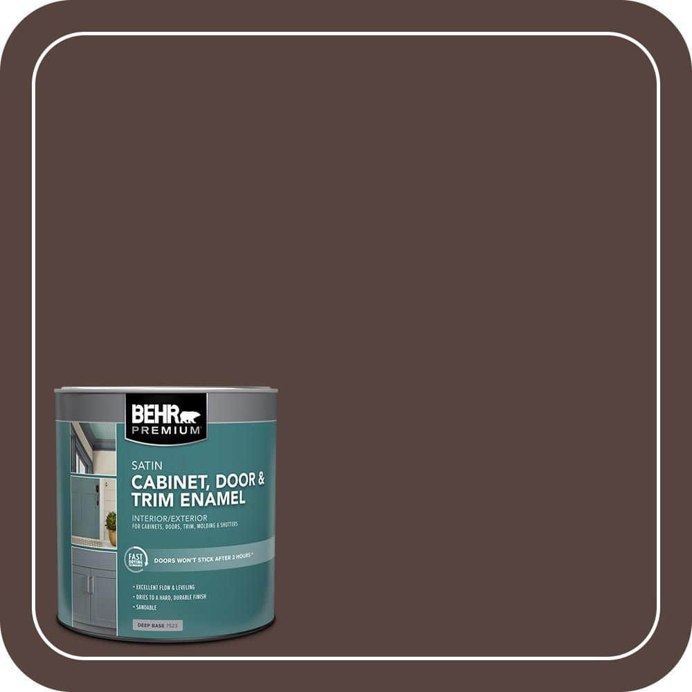 BEHR PREMIUM 1 qt. #BXC-78 Cordovan Leather Satin Enamel Interior