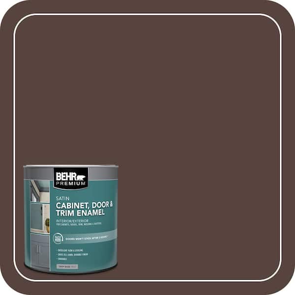 BEHR PREMIUM 1 qt. #BXC-78 Cordovan Leather Satin Enamel Interior