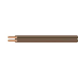 By-the-Foot 18/2 Brown Stranded CU SPT-1 Lamp Wire