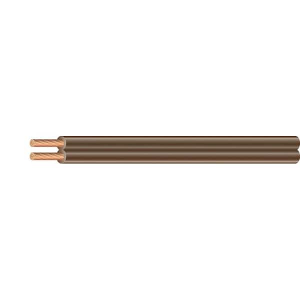 Southwire By-the-Foot 18/2 Brown Stranded CU SPT-1 Lamp Wire