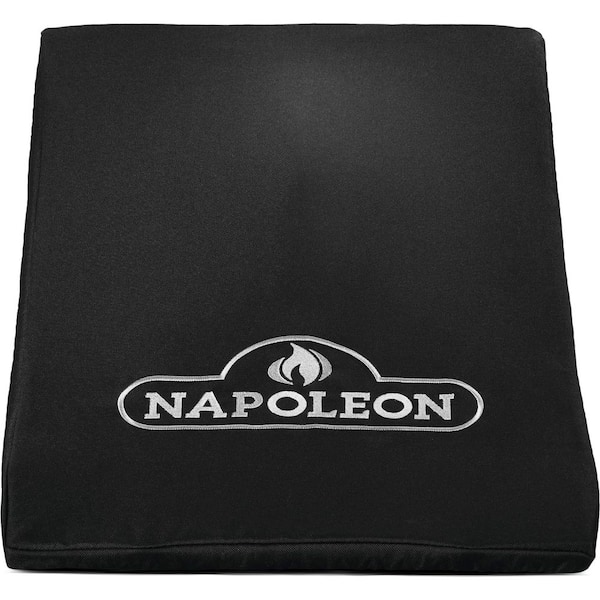 10 in. 700 Series Built-in Side Burner Grill Cover in Black