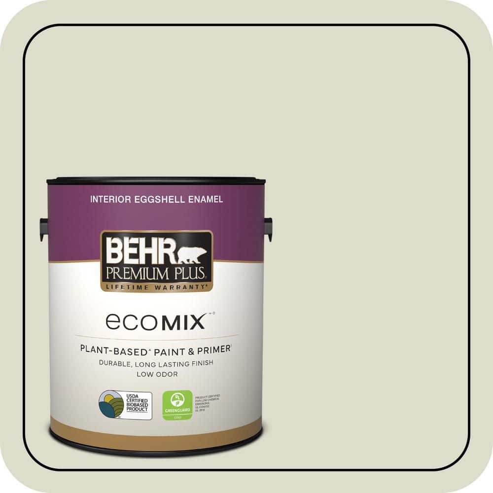 1 gal. #PPU10-15 Desert Springs Eggshell Enamel EcoMix Plant-Based Interior Paint & Primer price history on PriceWatchPro