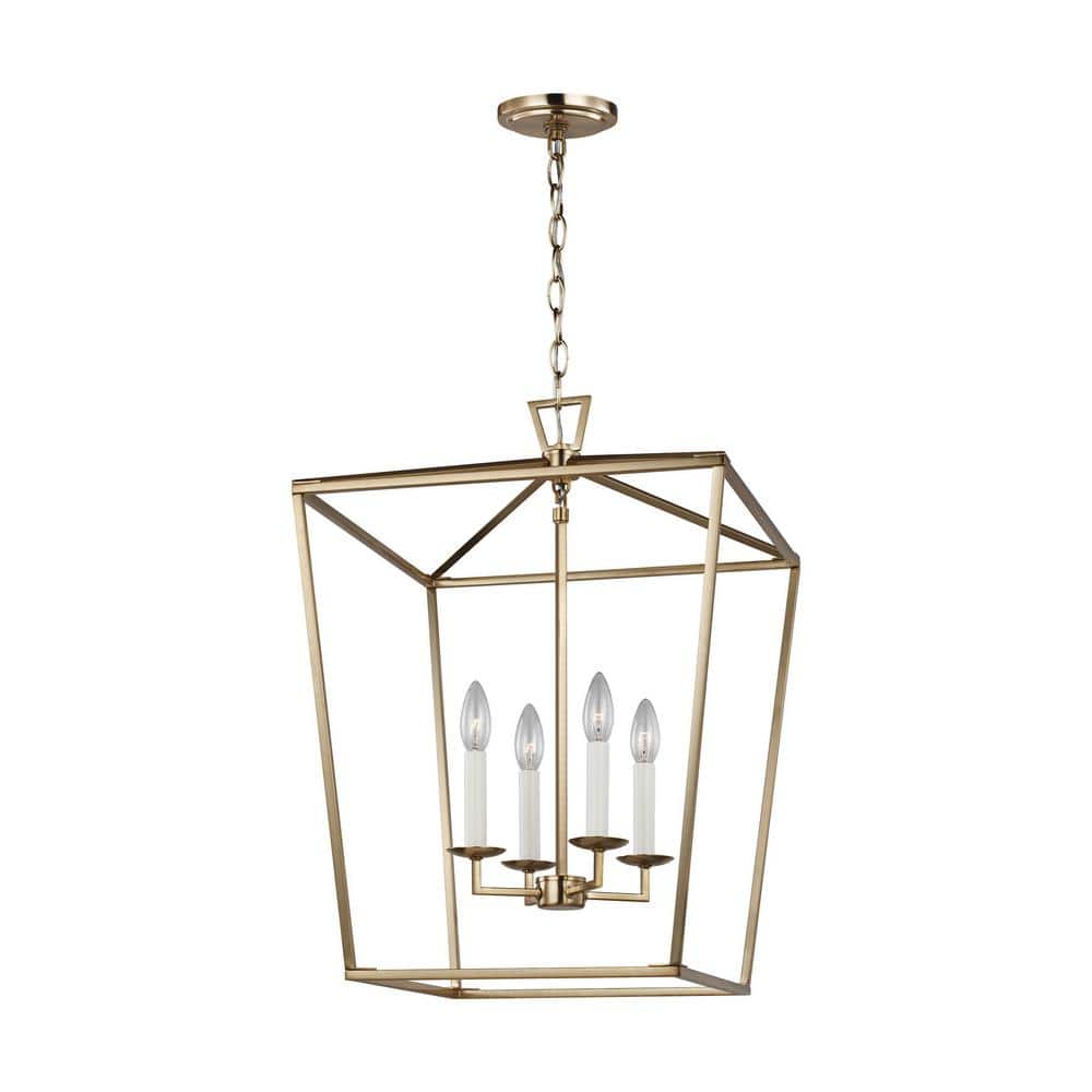 Dianna 4-Light Satin Bronze Indoor/Outdoor Medium Pendant