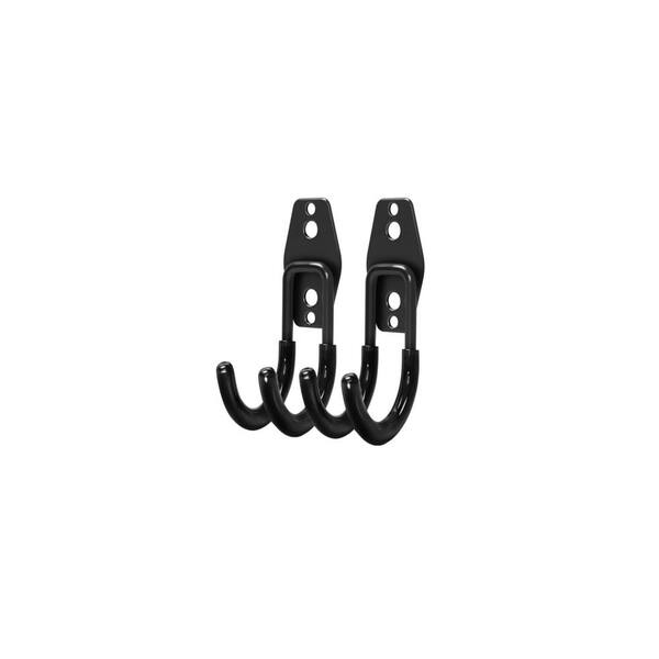 thumbnail image 2 of Uxcell PU Leather S Shelf Camping Hook Metal Hanger For Hanging Pots Pans, Brown 2 Pack 2 of 9