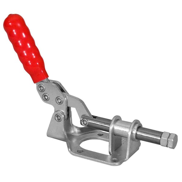 Anti-Slip Holding Capacity Stainless Steel Pull Action Toggle Clamp Red Handle 