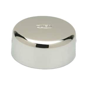 1 in. and 3 in. Vandal Resistant Control Stop Cover in Chrome Finish