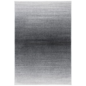 Adirondack Gray/Dark Gray 4 ft. x 6 ft. Gradient Area Rug