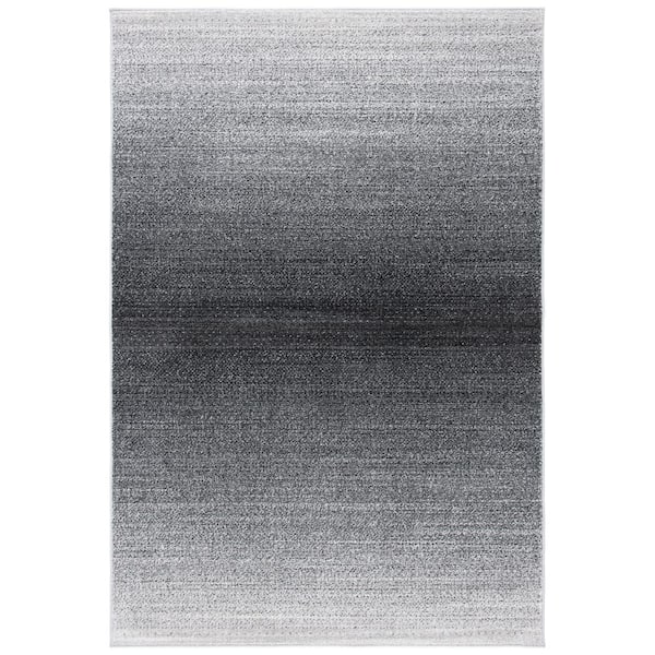 Adirondack Gray/Dark Gray 4 ft. x 6 ft. Gradient Area Rug