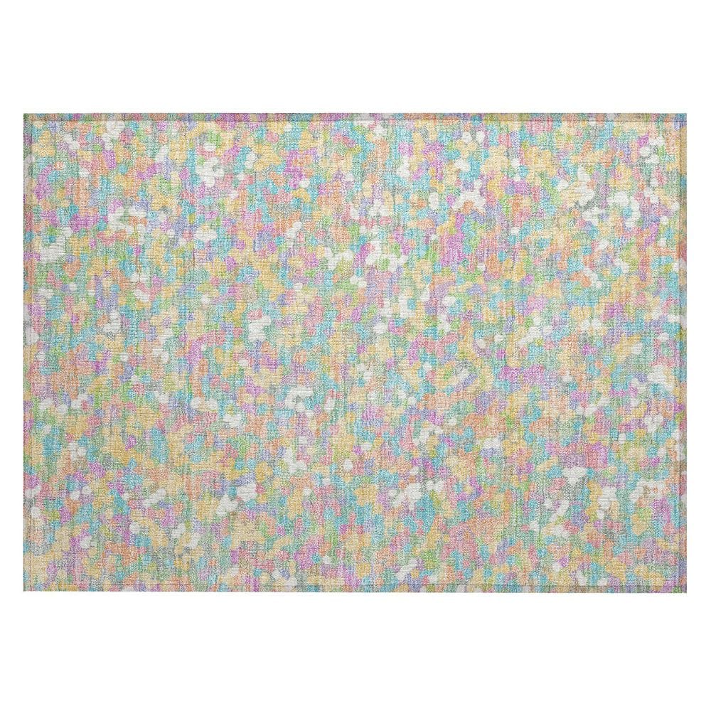 Chantille Machine Washable Indoor/Outdoor Abstract ACN2507 Mint 2 ft. x 3 ft. Accent Rug price history on PriceWatchPro
