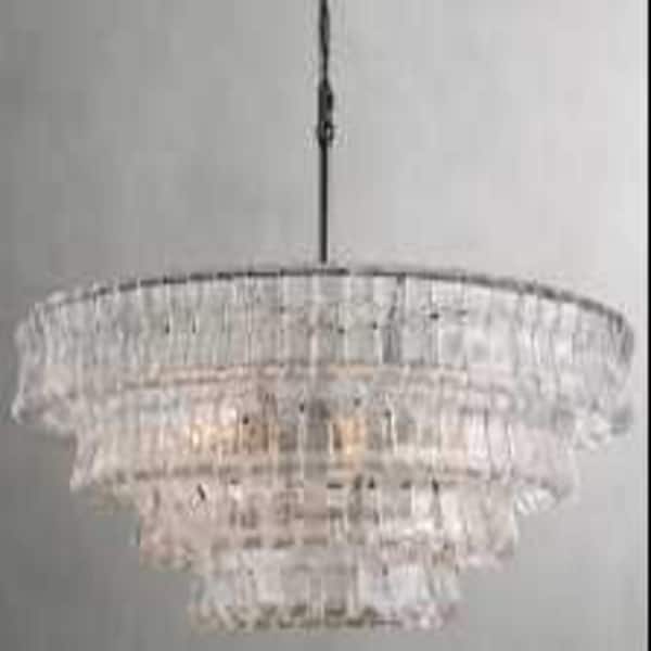 Modern Chandelier 36 in.18-Lights Black Chandelier for Dining Room, Living Room, Foyer, Bedroom