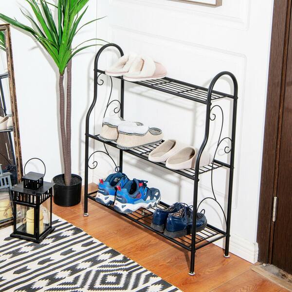 [植物棚]IRON PLANTS RACK ③ Costway Plant Rack Iron Plant Stand Garden Shelf Stair Style