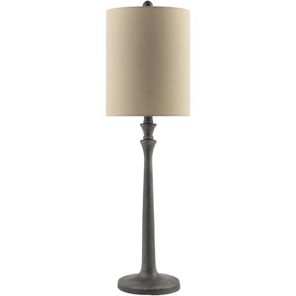 Bettiny BTI-003 34 in. H x 10 in. W x 10 in. D Accent Table Lamp, Beige